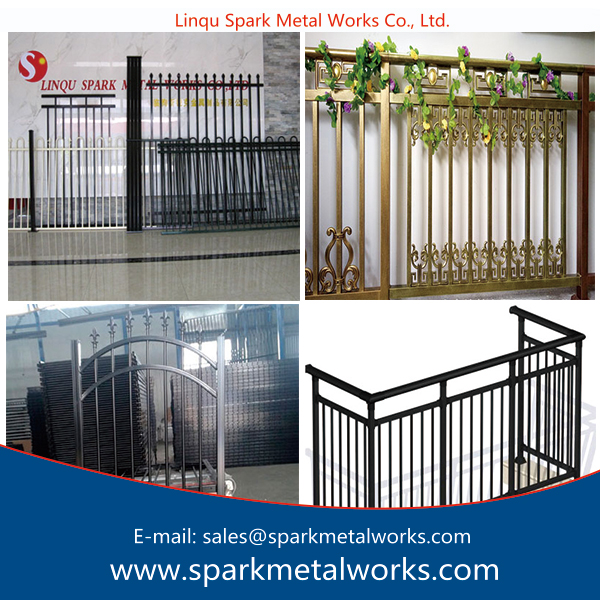 Broze Aluminum Fence
