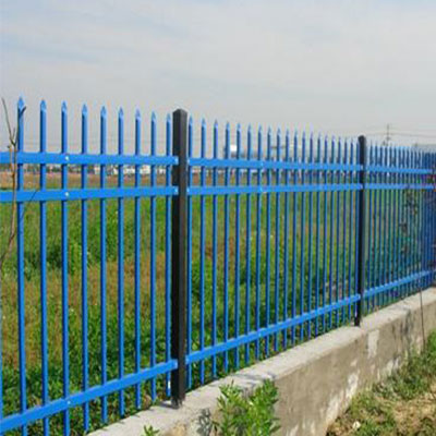 Steel tube fence panels