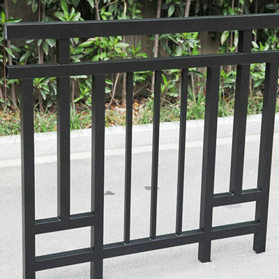 Metal gates for fences